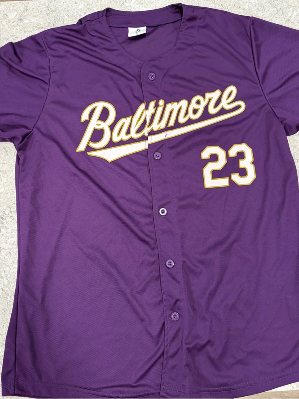 Baltimore Orioles SGA Purples Baseball Jersey 2023-XL
